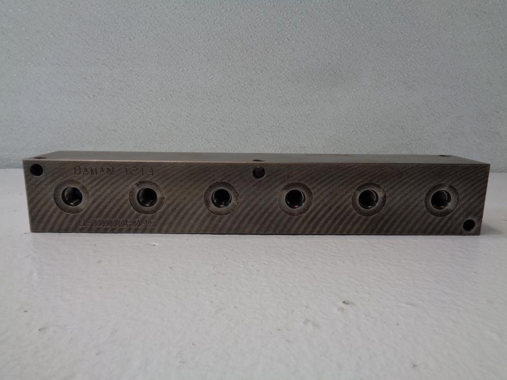 Daman 1214 Hydraulic Manifold, Carbon Steel DH00006045